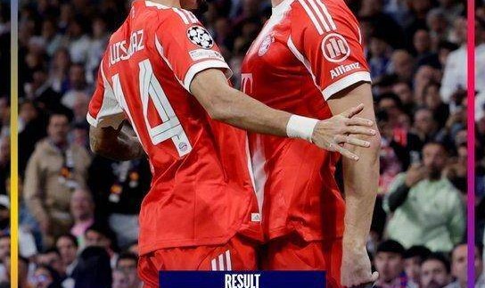 热闻|姆巴佩破门难救主，皇马1-2不敌拜仁！多个纪录被刷新