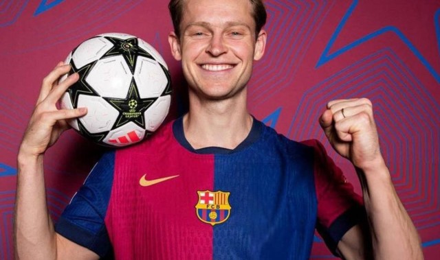 德容与巴萨续约至2029年 薪资问题得到圆满解决