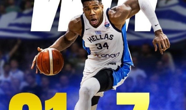 希腊收获欧洲杯开门红 字母哥20中14轻松砍31+7