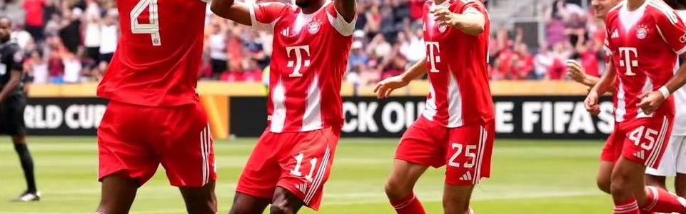 世俱杯诞生超级惨案，10-0！德甲冠军拜仁踢疯了，五分钟3球，半场6球