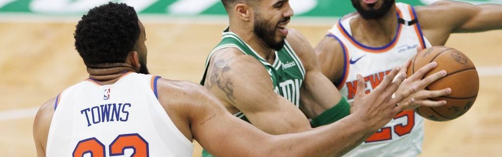 唐斯21+17塔图姆13分 尼克斯再胜凯尔特人2-0