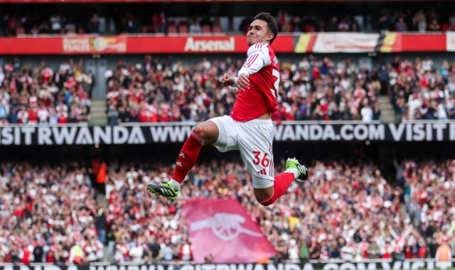 英超-苏比门迪双响哲凯赖什破门 阿森纳3-0完胜森林