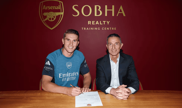 重磅！阿森纳官宣签下哲凯赖什披14号 转会费7602万欧