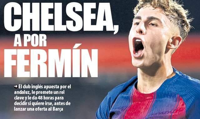 48小时已过！费尔明拒绝切尔西：巴萨涨价到9000万