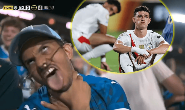 亚洲奇迹！世俱杯曼城惨遭淘汰：沙特球迷掐脖嘲讽，C罗沉冤昭雪