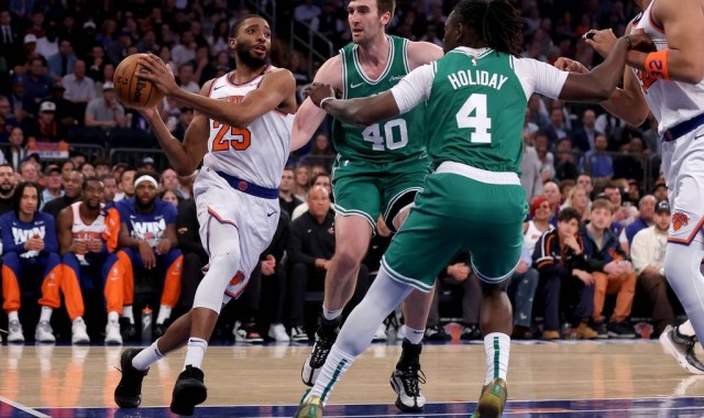 布伦森23+6+6布朗6犯毕业 尼克斯淘汰绿军杀进东决