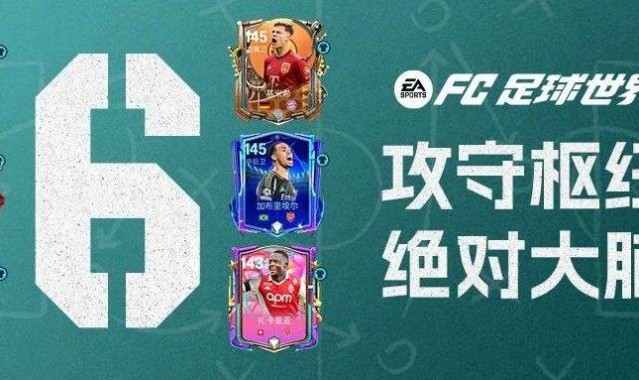 FC足球世界 | 六月六，背号六，他们在中场都很“六”！